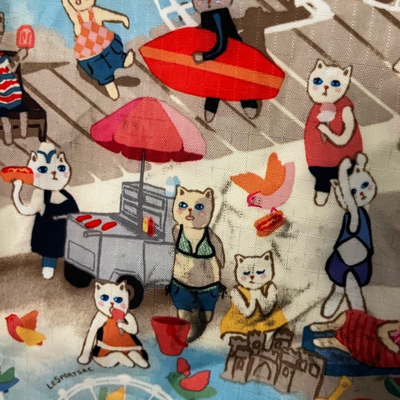 Lesportsac Womens Medium Cat Lovers Tote Bag - Picture 12 of 12